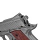 Модель пистолета COLT 1911 STAINLESS FULL METAL CO2 NO BLOWBACK CYBERGUN - 180315